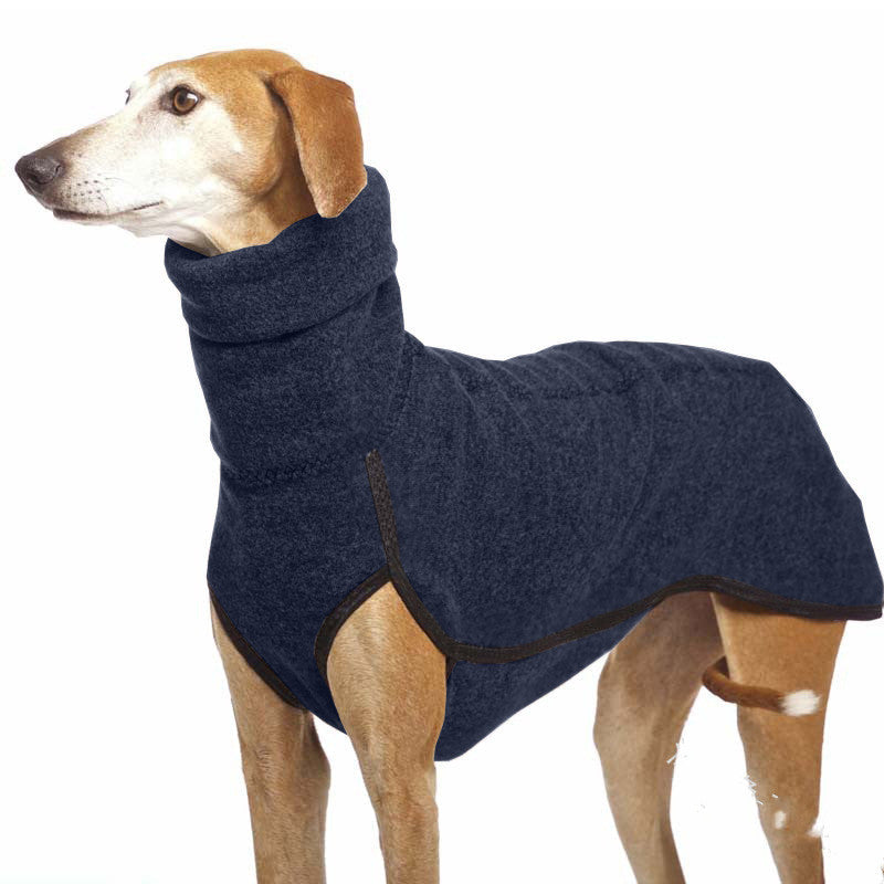 Winter clothing for medium and large dogs.