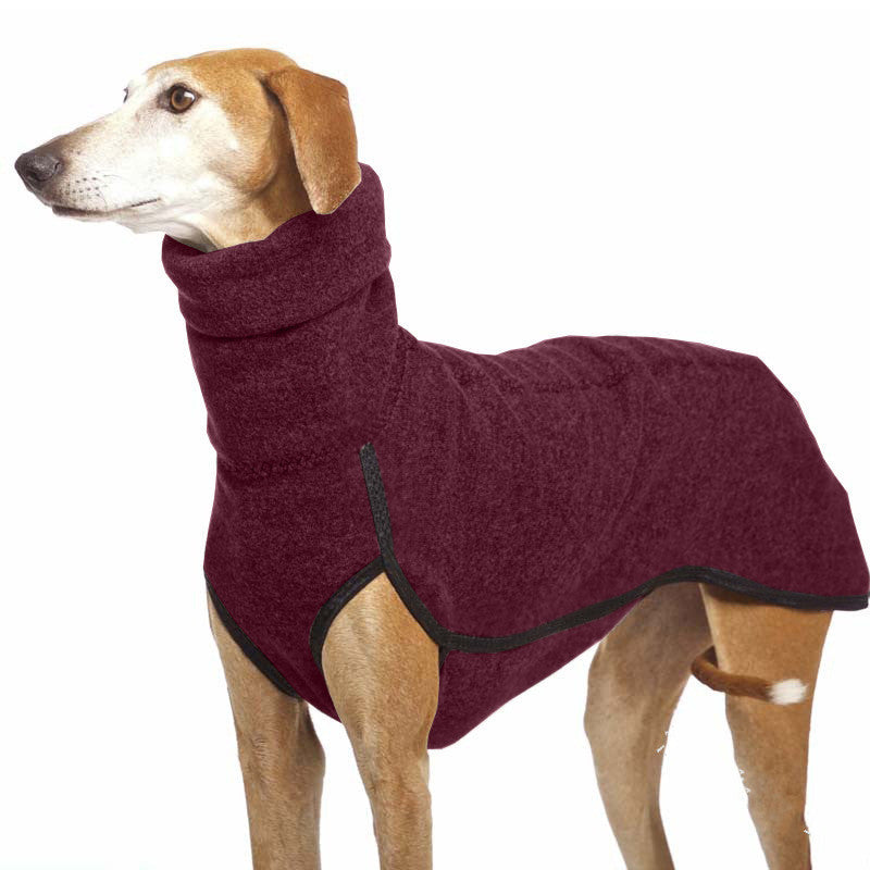 Winter clothing for medium and large dogs.