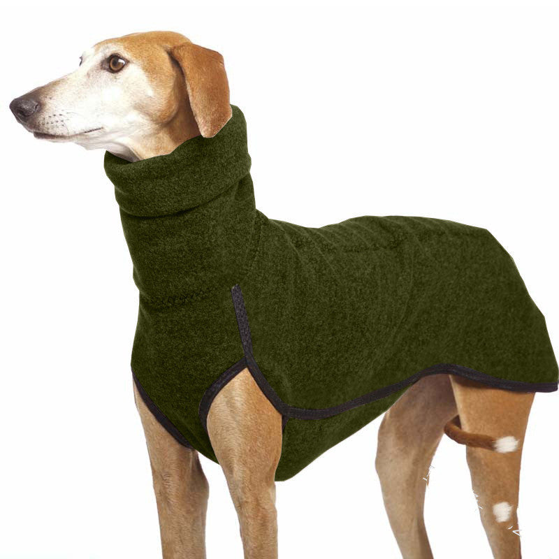 Winter clothing for medium and large dogs.