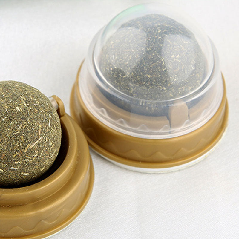 Catnip balls, treats for cats.