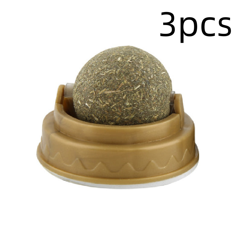 Catnip balls, treats for cats.