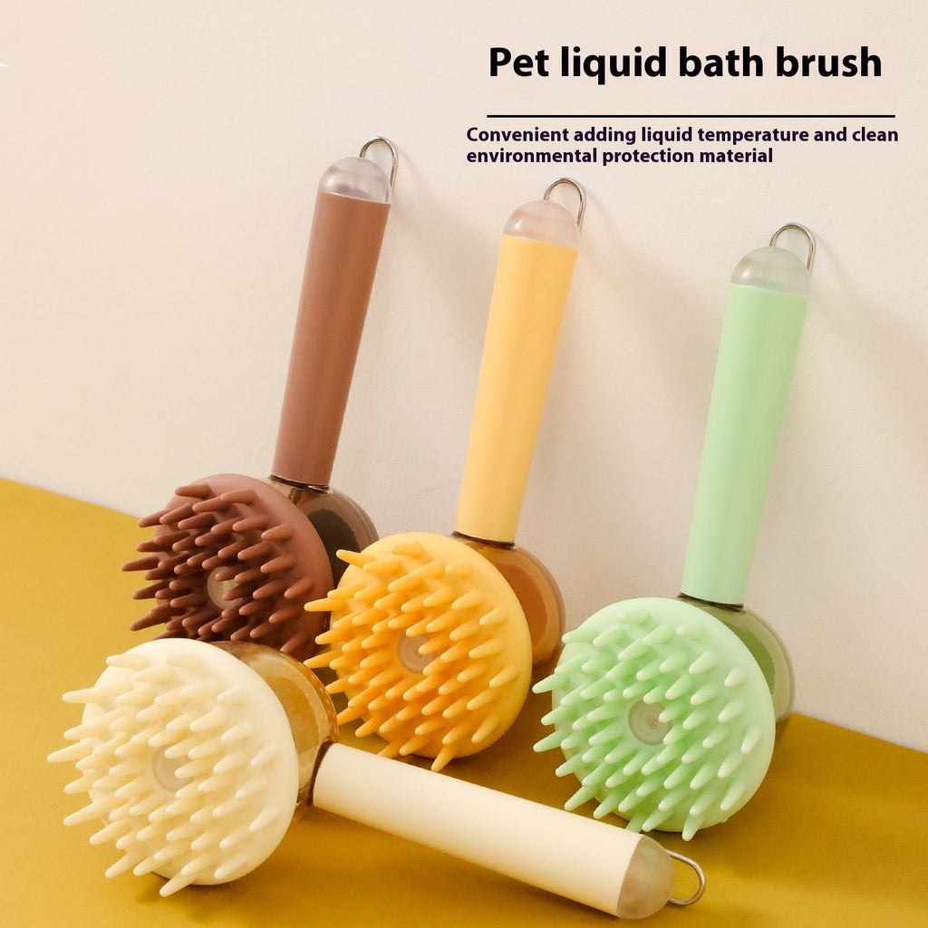 3 In 1 Pets Bath Brush For Dogs And Cats.