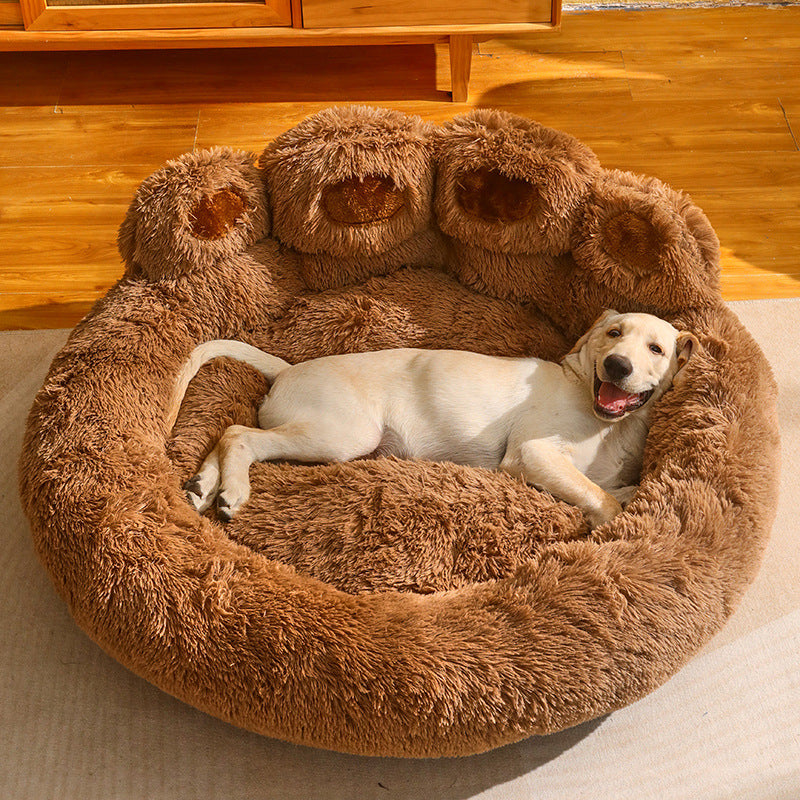 Bed for medium and large dogs, sofa-shaped.