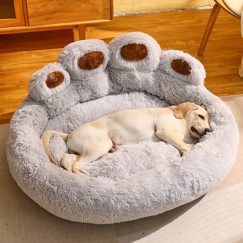 Bed for medium and large dogs, sofa-shaped.